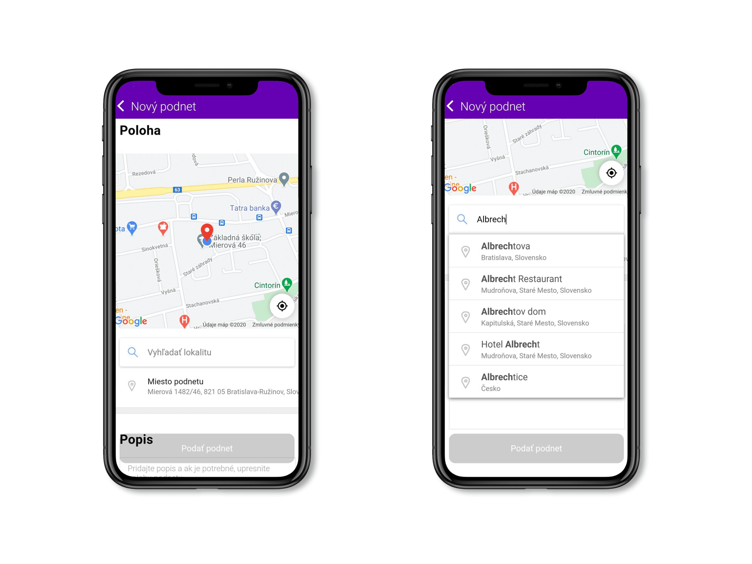 iframes in resco city smart services app